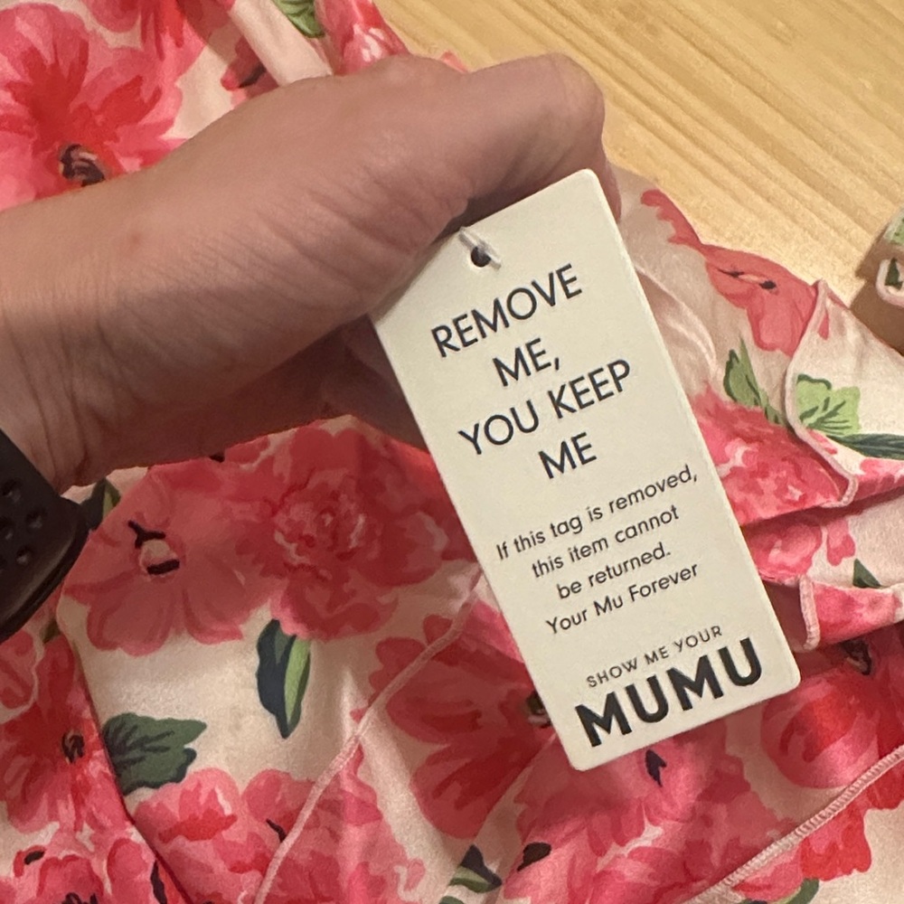 NWOT ROSA RUFFLE MINI DRESS - Picture 9 of 10